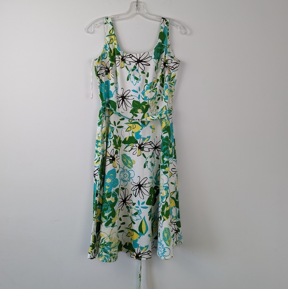 Breakin' Loose Floral Print Midi Sundress - Size 6
